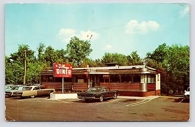 1970s~Village Diner~Route 6~Ford Galaxy~Milford Pennsylvania PA~Vintage Postcard • $11