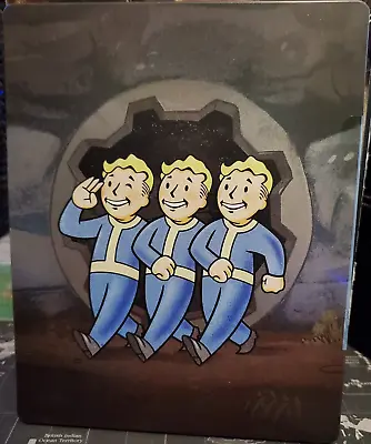 Fallout 76 Steelbook  Controller Skin Microsoft Xbox One Game NEW WITHOUT SLEEVE • $10.98