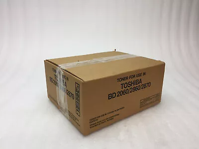 Genuine OEM Toshiba BD 2060/2860/2870 Toner Cartridge Color Black Open Box • $99.99