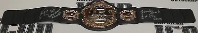 Ken & Frank Shamrock Signed UFC Toy Championship Belt BAS Beckett COA Autograph • $424.60