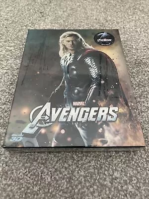 Avengers Assemble Novamedia Blu Ray Steelbook New & Sealed Full Slip Type C OOP • £55