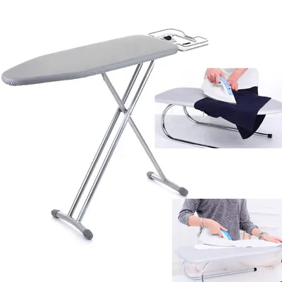 $11.08 • Buy 140*50CM Universal Silver Coated Ironing Board Cover & 4mm Pad Thick Refl.lu8