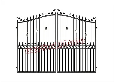 £450 • Buy Driveway Gates /metal Gates / Composite Wood Gate/ Sliding Gate/bi Folding Gate/