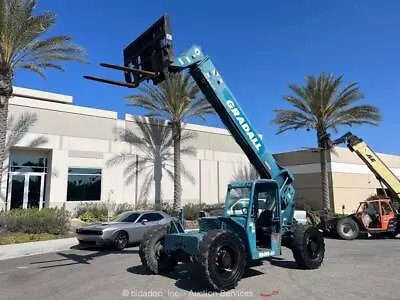 2007 Gradall 534D-9 45' 9000 Lbs Telescopic Reach Forklift Telehandler Bidadoo • $1025