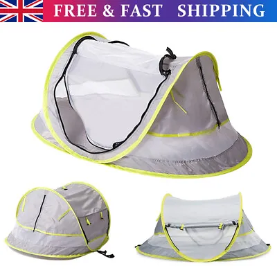Pop-up Baby Toddler Beach Tent Beach Shell Camping Hiking Shelter UV Protection • £23.99