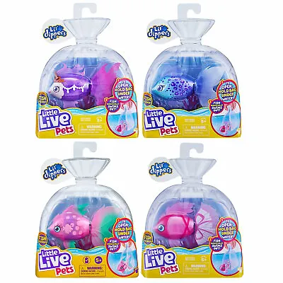 Pick Your Fave Little Live Pets Lil' Dippers - Interactive Toy Fish • £16.50