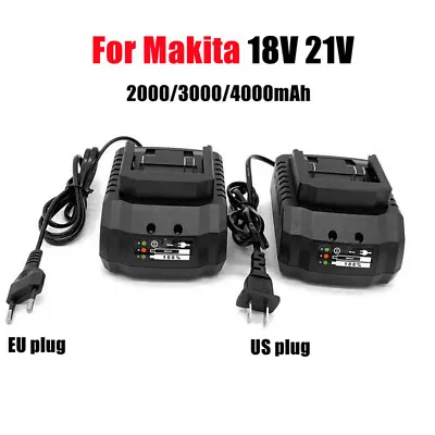 Fast Charger For Makita Li-ion Battery 18V 21V BL1815 BL1850 Power Tools • $13.29