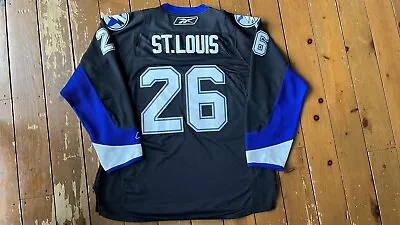 Martin St. Louis Tampa Bay Lightning Reebok Premier Jersey Size XXL MSRP $180 • $125