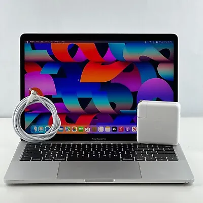 Apple MacBook Pro 13 2017 Silver 2.3 I5 16GB 128GB SSD Ventura + Good + Warranty • $288