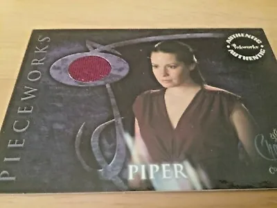 Charmed Conversations Pieceworks Holly Marie Combs Costume Card As Piper PWCC2 • £22.50