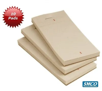 10 RESTAURANT PUB  WAITER Pads FOOD ORDER NUMBERED 1 To 100 Sheets TAKEAWAY • £6.33