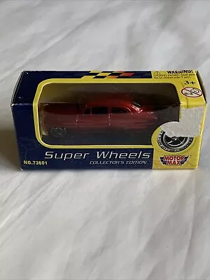 Motor Max 1949 Mercury Coupe #6075 Car 1:64 Red • $5