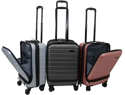 4 Wheels Spinner Hard Shell Cabin Trolley Hand Luggage Laptop  Suitcase Bag Uk • £32.99