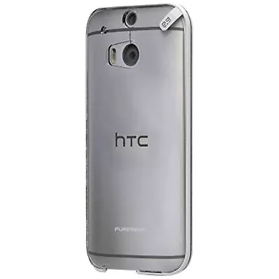 PureGear Slim Shell Protective Cell Phone Clear Durable Case Cover - HTC One • $7.95