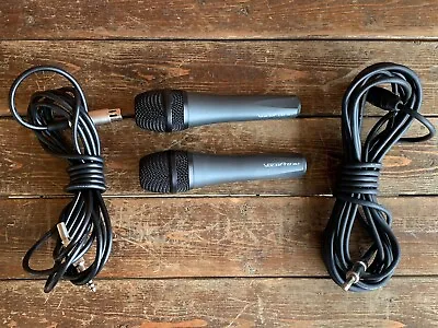 VocoPro MK 7-Lot Of 2 Microphones And Hookups-Estate-Music-Singing-Wired • $75