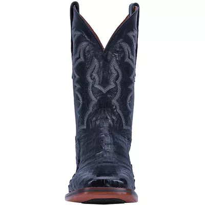 Retro Mens Cowboy Exotic Embroidered Party Shoes Chic Western Knee High Boots • $36.89