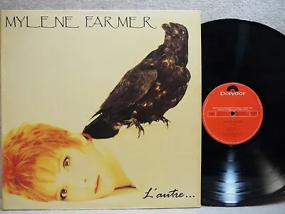 Mylene Farmer L'Autre 1991 LP Lyric W/Insert EX+ ~ NM • $124.99