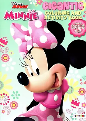 Disney Junior Minnie Mouse Gigantic Coloring & Activity Book 200 Pages NEW • $9.99