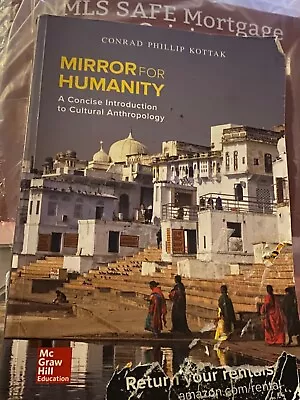 Mirror For Humanity: A Concise Introduction To Cultural Anthropol • $10.09