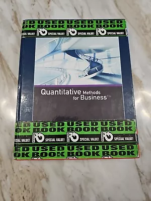 Quantitative Methods For Business By Dennis J. Sweeney David R. Anderson... • $15.57