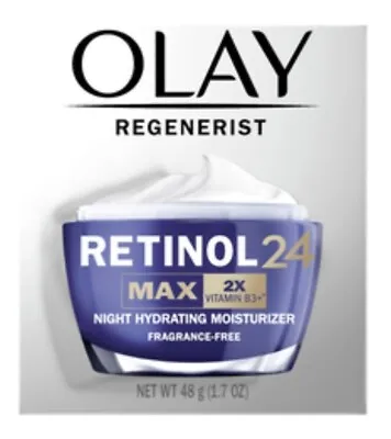 $59 • Buy 2X Olay Regenerist  RETINOL 24 Max Night Moisturiser 48g X2 - RRP $138