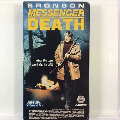 Messenger Of Death VHS 1988 Media Home Entertainment Charles Bronson • $15.83