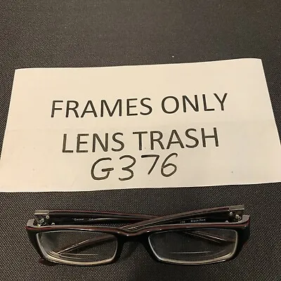 Oakley Gasket Black Eyeglasses 53/18 136 G376 • $38.43
