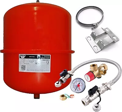 Zilmet Heating Expansion Vessel 18 Litre Sealed System Kit  & Bracket • £60