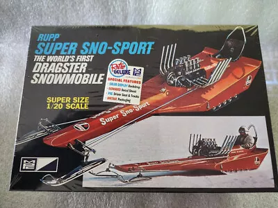 Mpc Rupp Super Sno Sport The Worlds First Dragster Snowmobile Scale 1/20 Model K • $26.60