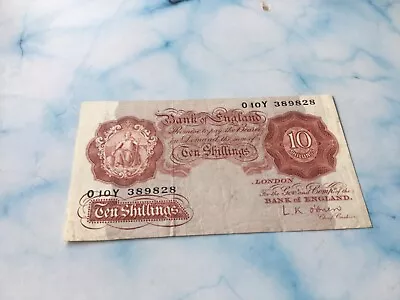 GB Ten Shillings Note L K OBrien • £4.99