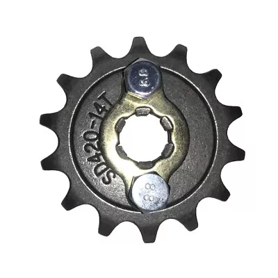 420 Chain 14 Tooth Front Sprocket For 50cc - 125cc ATV Go Kart Dirt Bike Roketa • $7.95