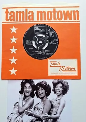 Martha Reeves & Vandellas TMG 684 Dancing In The Street 1969 UK 7”Single Motown  • £4.99