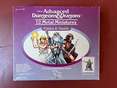 Vintage Dungeons And Dragons Miniatures Lot - TSR Box • $50