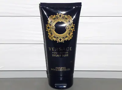 VERSACE DYLAN BLUE Men's Perfumed Bath & Shower Gel Body Wash 2.5 Oz. 75ml NEW • $25.46