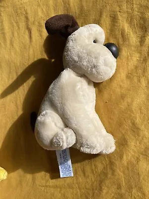 Gromit Small Bag Missing Strap - Vintage Wallace & Gromit 1989 Plush Soft Teddy • £5.99