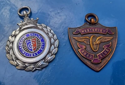 £14 • Buy Two Cycling Medals/fobs Vintage Bicycle