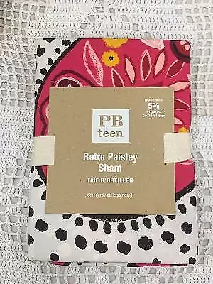 Pottery Barn Teen Retro Paisley Sham - New With Tags - Standard Size • $12.95