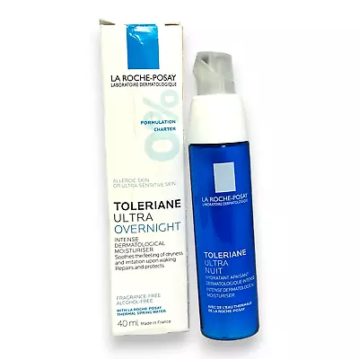 La Roche-Posay Toleriane Ultra Overnight Intense Dermatological Moisturiser 40ml • $24.95