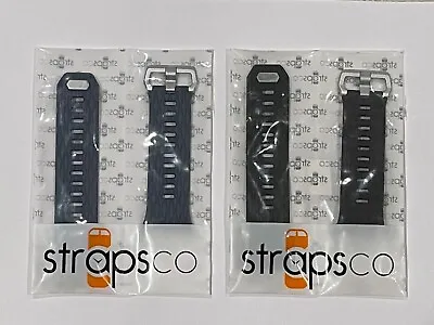 4 X Fitbit Ionic Large Replacement Straps (black Blue & Brown) + FREE POSTAGE • $55