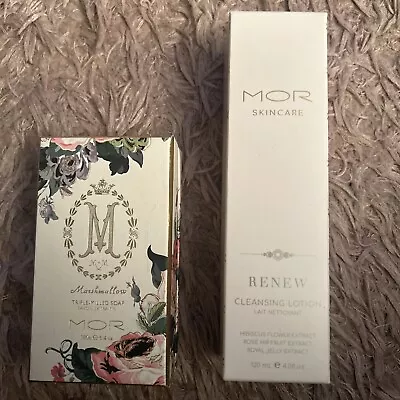 Mor Marshmallow Soap And Renew Cleansing Lotion • $25.09