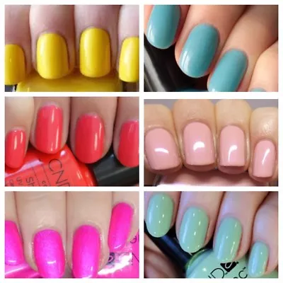 £19.95 • Buy CND Shellac Gel Nail Polish Collection ***BOXED** 7.3ml Bottles!!!