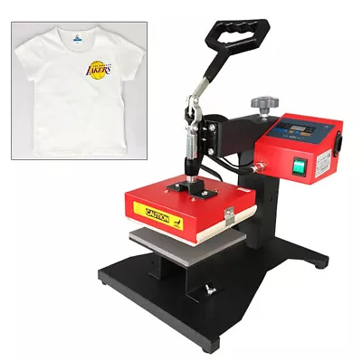 Digital Heat Press Machine T-Shirt Plate Mug Printer Labeling Machine 15x15 CM • $105.45