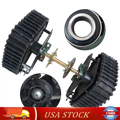 ATV Rear Wheel Buggy Snow Tracks Sand Snowmobile Tracked Vehicle Track Assemly! • $265