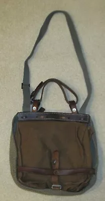 Vintage Swiss Army Military Bread Bag Shoulder Handbag Original Switzerland • $39.95