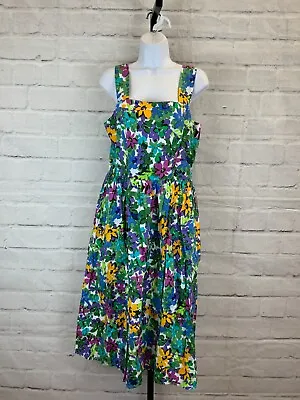 Maggy London Adrionna Sleeveless Dress Women's Size 10 Multi NEW MSRP $138 • $19.96