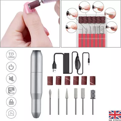 Professional Toe Nail Grinder For Thick Toenails Set Manicure And Pedicure UK • £9.37