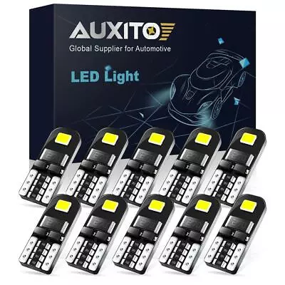 T10 168 194 LED Interior Light Bulbs License Map Side Marker White 6000K AUXITO • $7.99