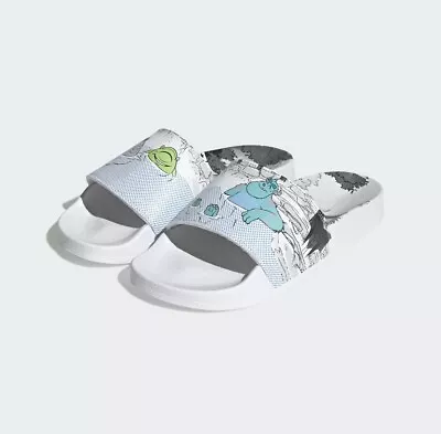 Adidas X Disney Pixar Adilette Lite [GX0995] UniSex Slides Monsters Inc. 8M 10W • $42