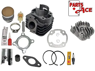 Yamaha Zuma 70cc Big Bore Yw50 Yw 50 Piston Cylinder Kit Head Piston 2002-2011 • $59.95