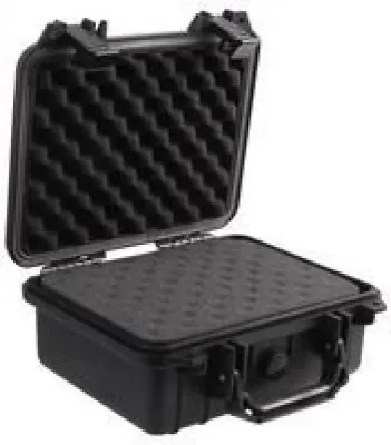 £38.63 • Buy Waterproof Hard Case With Foam Insert Secure Transporting Camera Carry Box Black